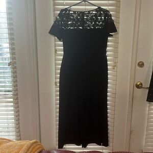 Black Karl Lagerfeld jumpsuit